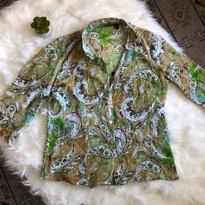 Essentials by Milano long sleeve top with cami